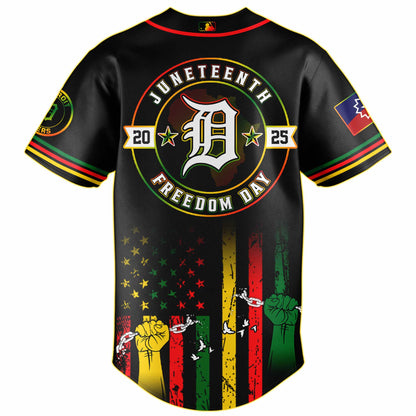 Detroit Tigers MLB X Juneteenth Day Baseball Jerseys NDD