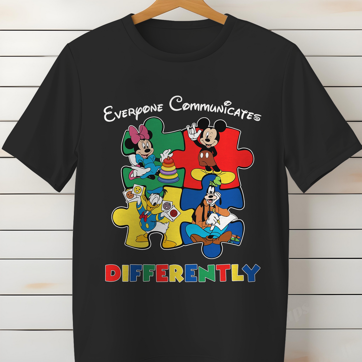 Autism Awareness Disney Accept Understand Love Tshirt