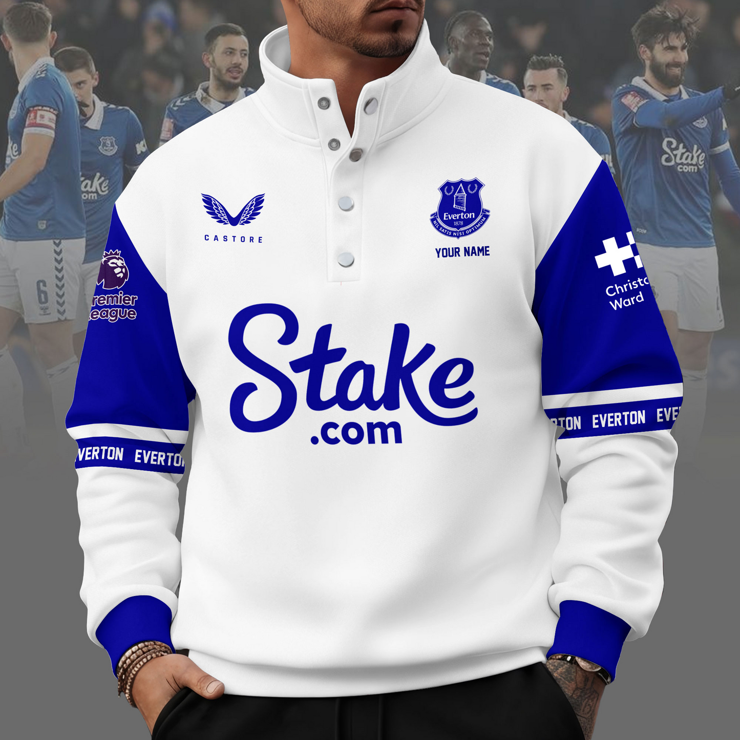 EVE x EPL Unisex Western Style Sweater With Buckles DDT 111125 NTL