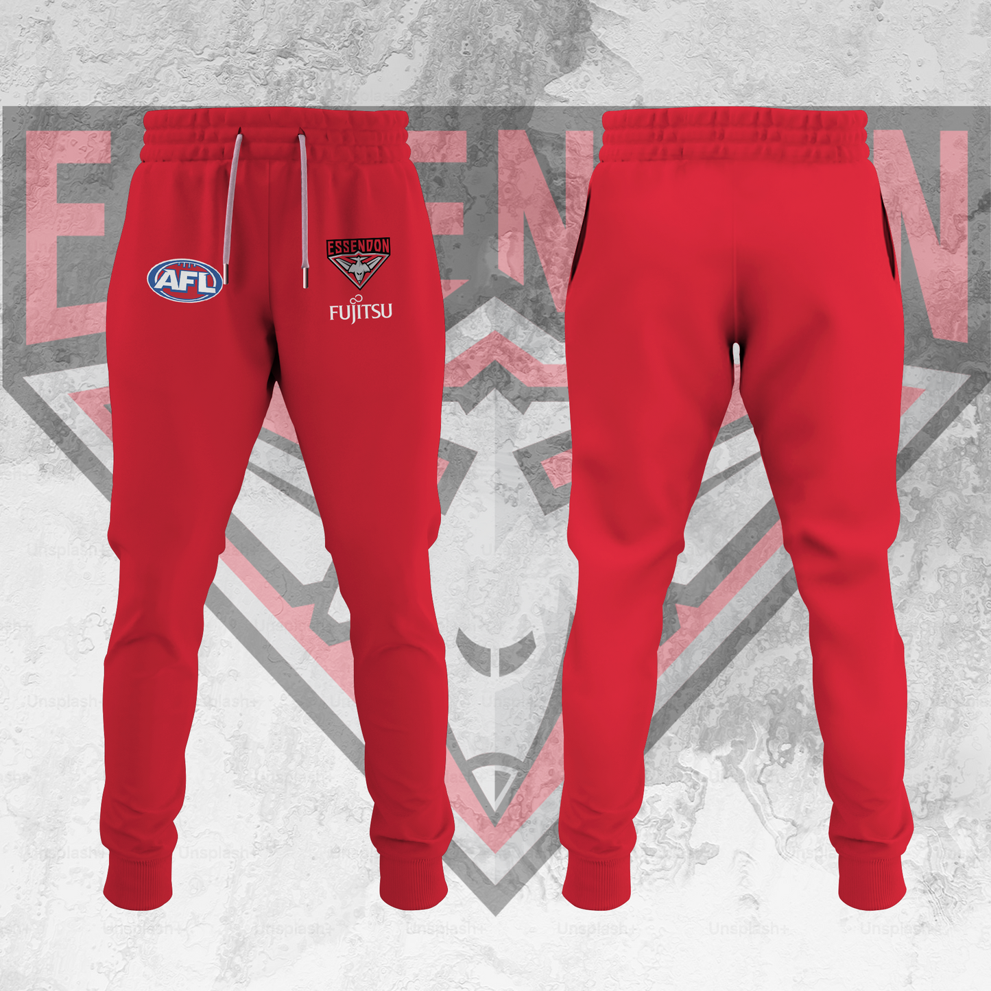 Essendon Bombers 1 AFL 2025 Windbreaker Jacket TM NTA V2