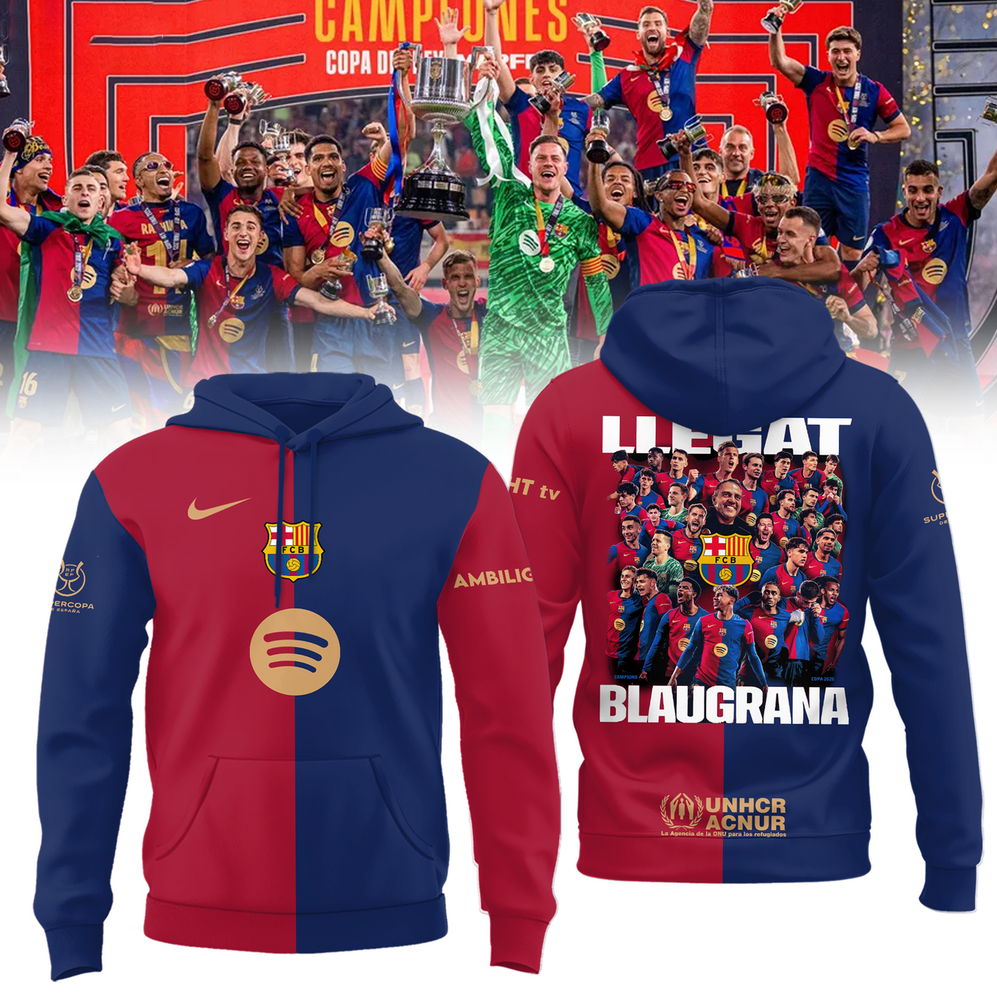 F.C Barcelona Champions de Copa 2025 2804 V2 NDD