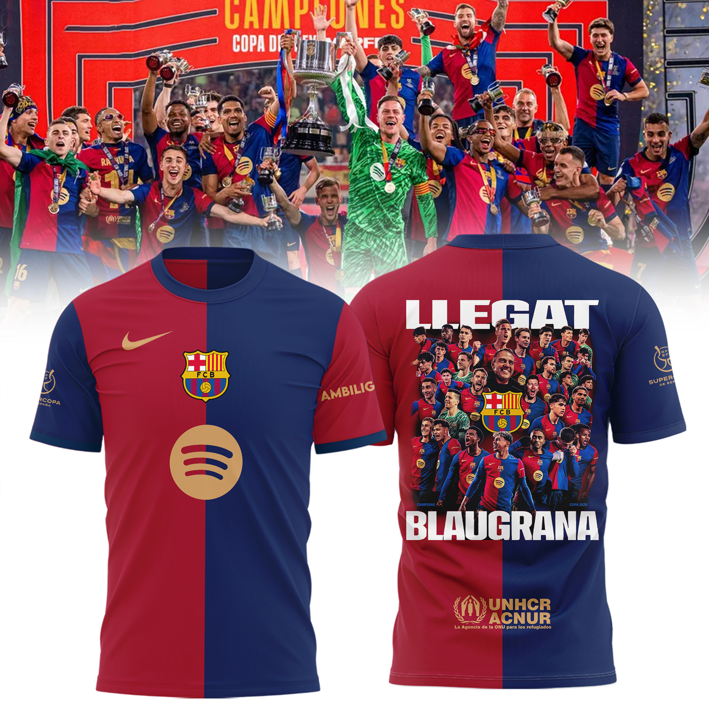 F.C Barcelona Champions de Copa 2025 2804 V2 NDD