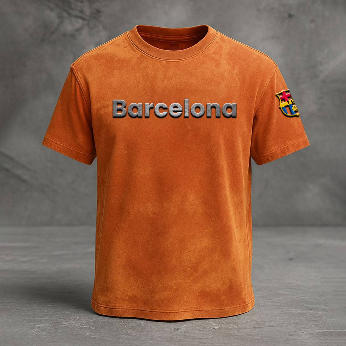 FCB x UEFA Embossed Tshirt DATND TANTD 2310
