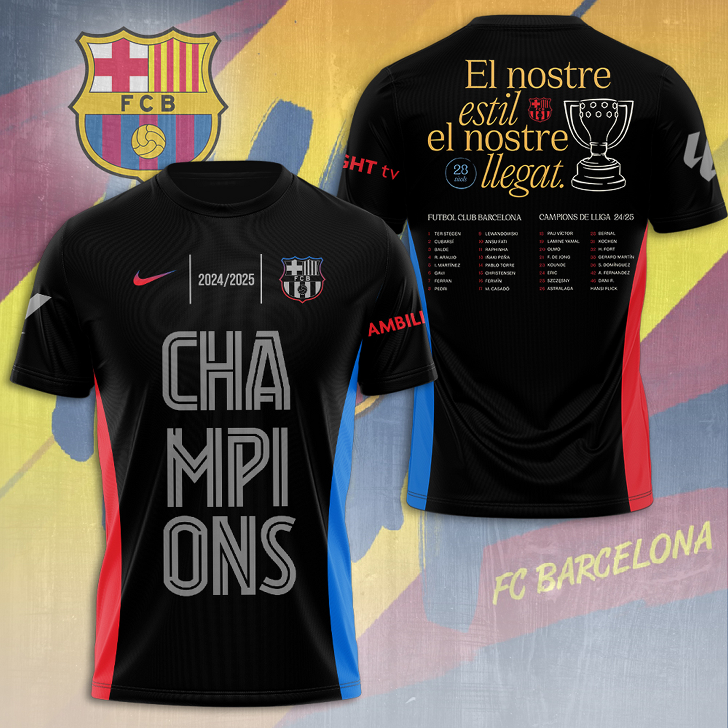 FC Barcelona 3D Shirt V4 NDD