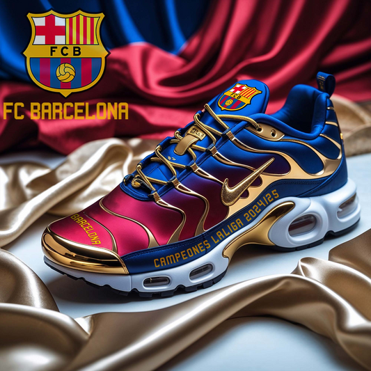 FC Barcelona Campeones La Liga 2024 2025 Air Max Shoes Plus DDTTTV