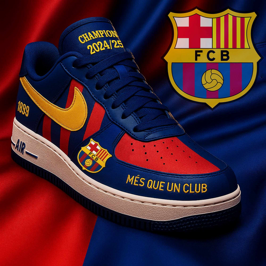 FC Barcelona Campeones La Liga 2024 2025 V2 AF1 Sneaker DDTCTND