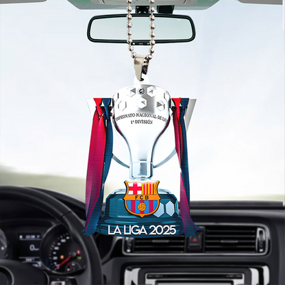 FC Barcelona Custom Shape 2 Sided Acrylic Car Ornament NDD