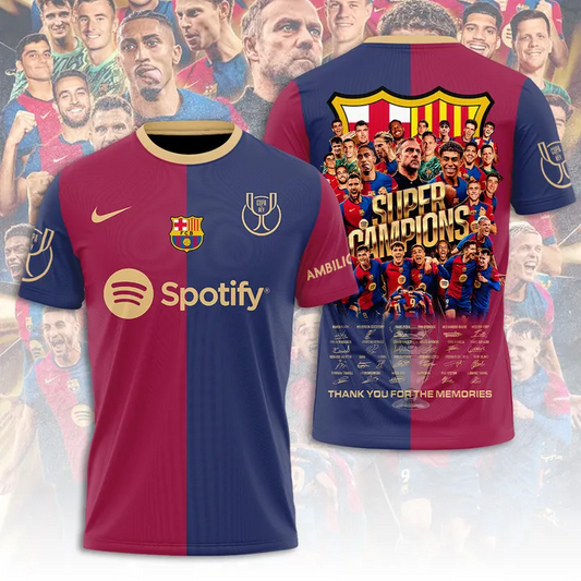 FC Barcelona Super Champions 3D Shirt NDD