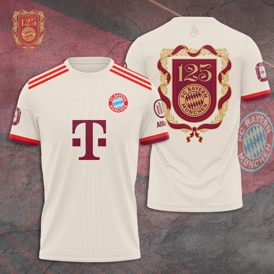 FC Bayern Munich 125th Anniversary V2 Shirt DDTCTND