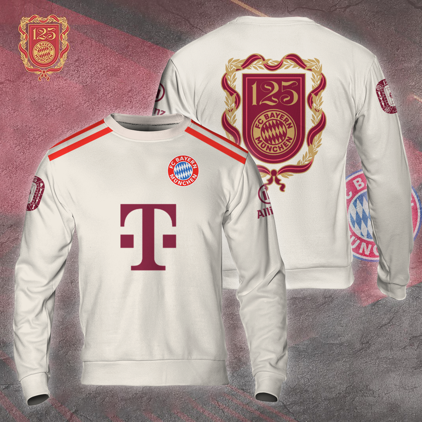 FC Bayern Munich 125th Anniversary V2 Shirt DDTCTND