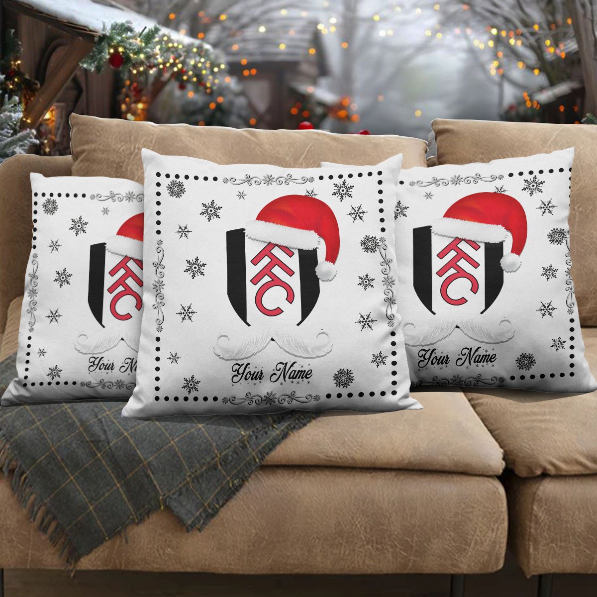 FUL x EPL Christmas Pillow DatND DVT