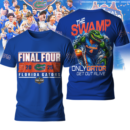 Florida Gators Mens Basketballl Hoodie Championship V14 2025