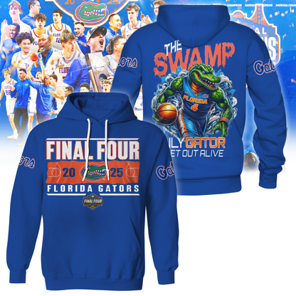 Florida Gators Mens Basketballl Hoodie Championship V14 2025