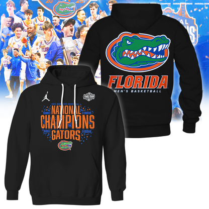 Florida Gators Mens Basketballl Hoodie Championship V1 2025