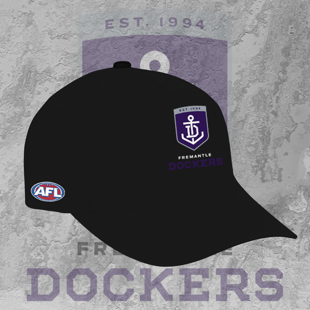 Fremantle Dockers AFL 2025 Polo Shirt TM NTA V2