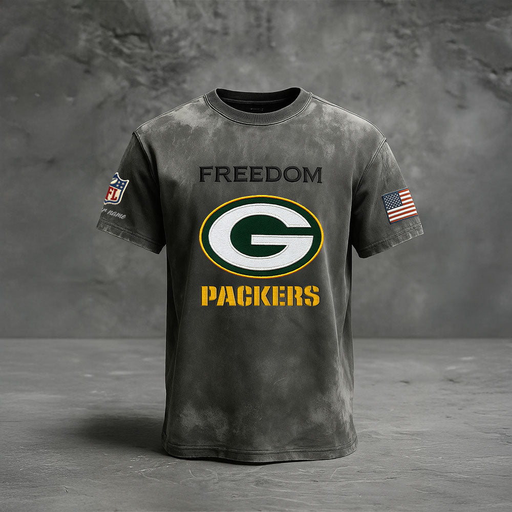 GB Premium NFL The Freedom Washed Tee DatND DVT