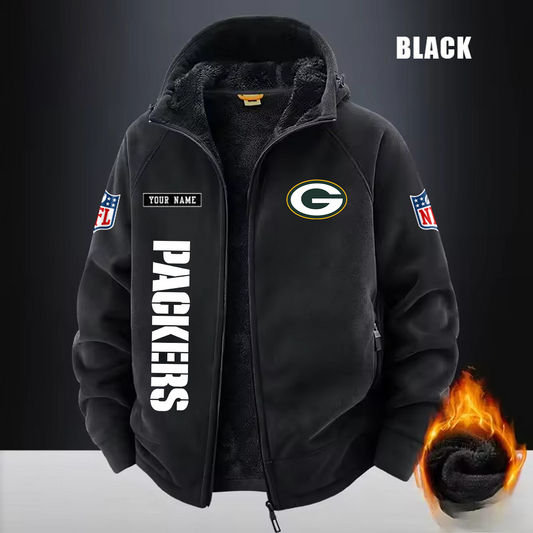 GB x NFL 3D Half-zip Hoodie DATND TANTD