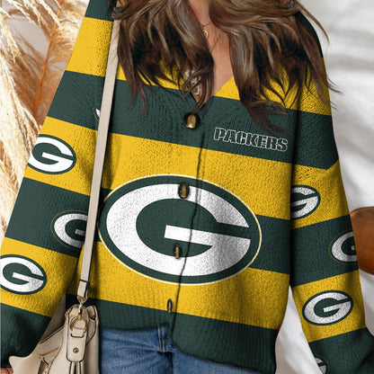 GB x NFL Cardigan Sweatshirt With Button  DatND DVT