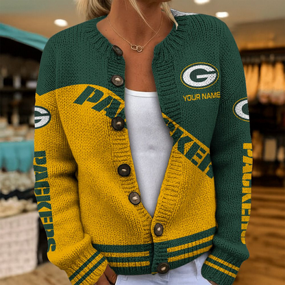GB x NFL Knitted Cardigan DATND TANTD