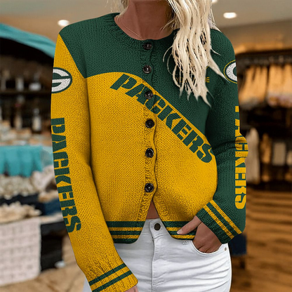GB x NFL Knitted Cardigan DATND TANTD