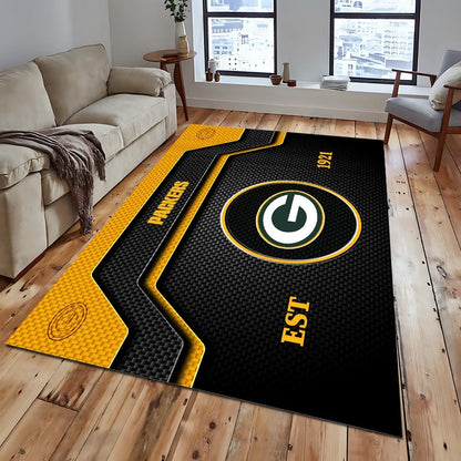 GB x NFL Modern Sports Living Room Rug DatND DVT