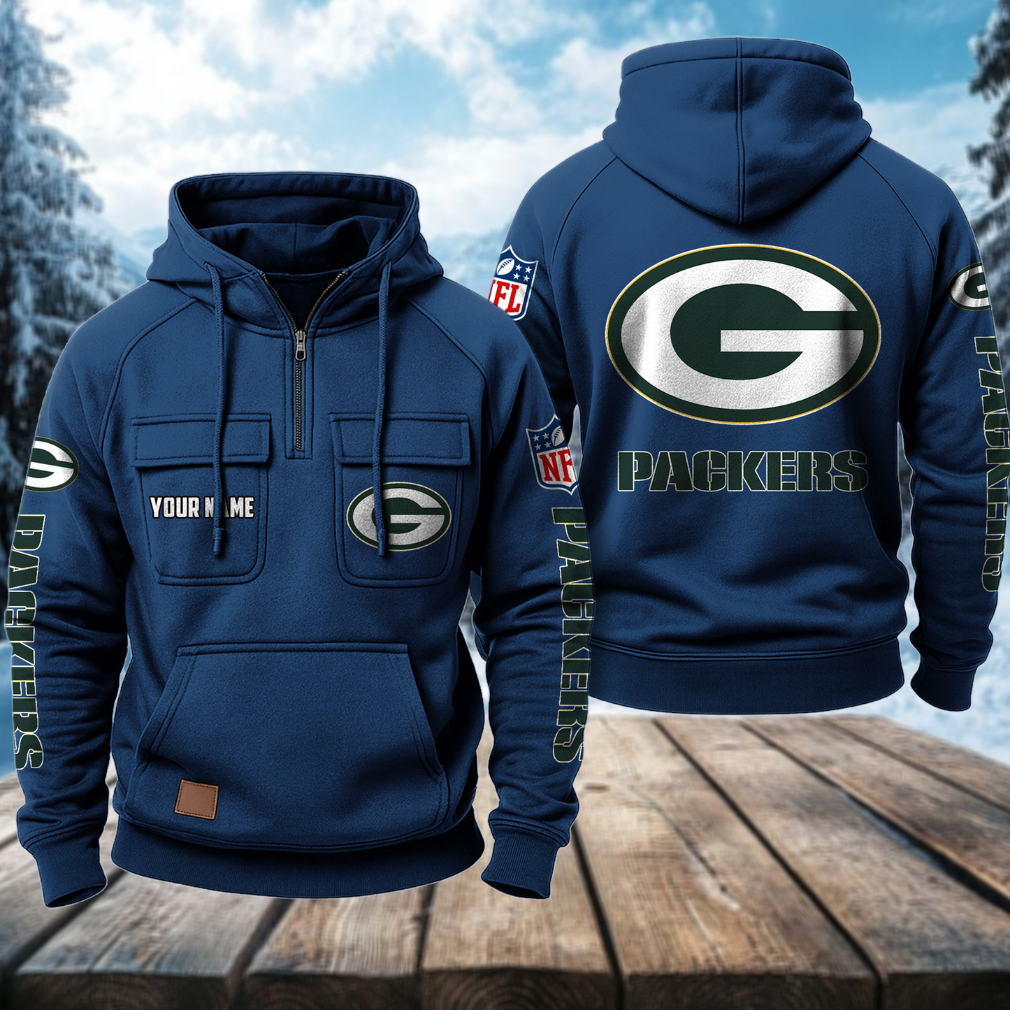 GB x NFL Premium Hoodie DATND TANTD