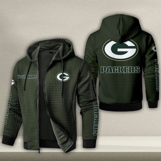 GB x NFL Quilted Zip Hoodie DatND DVT