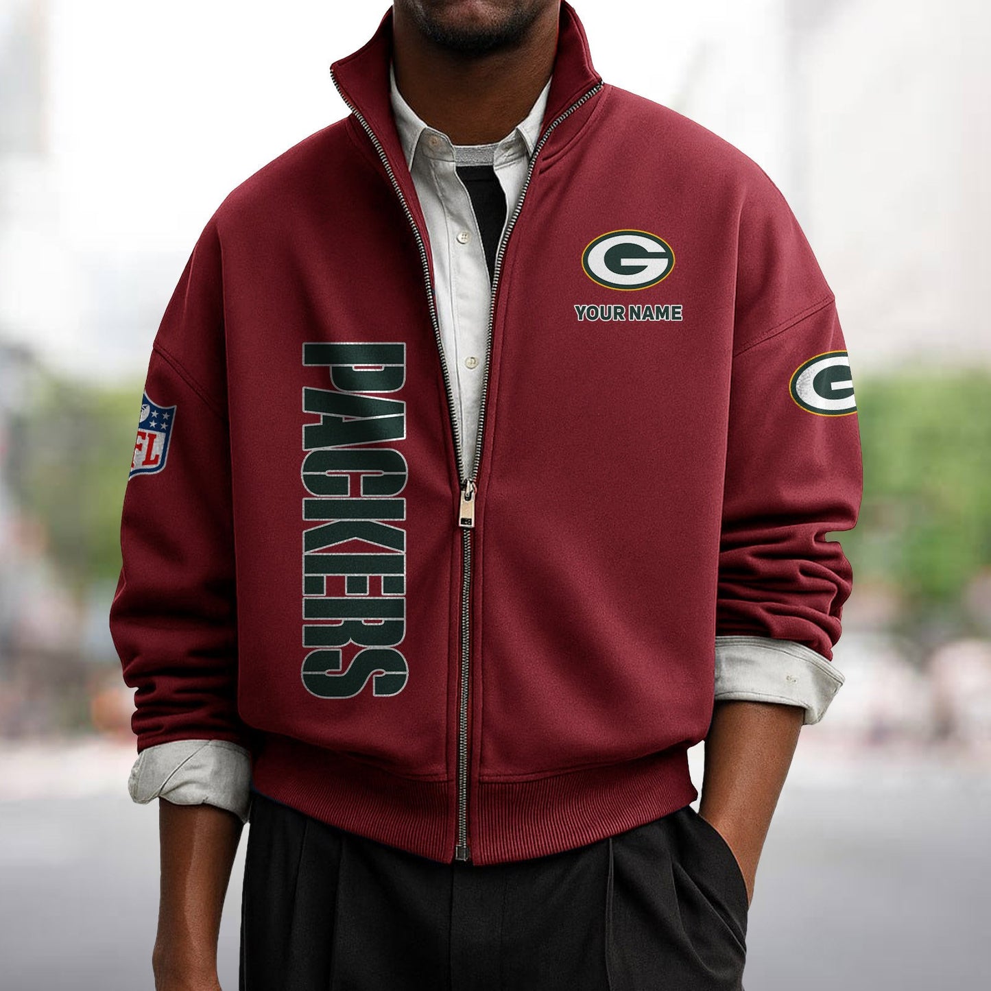 GB x NFL Sweatshirt Full Zip DATND TANTD