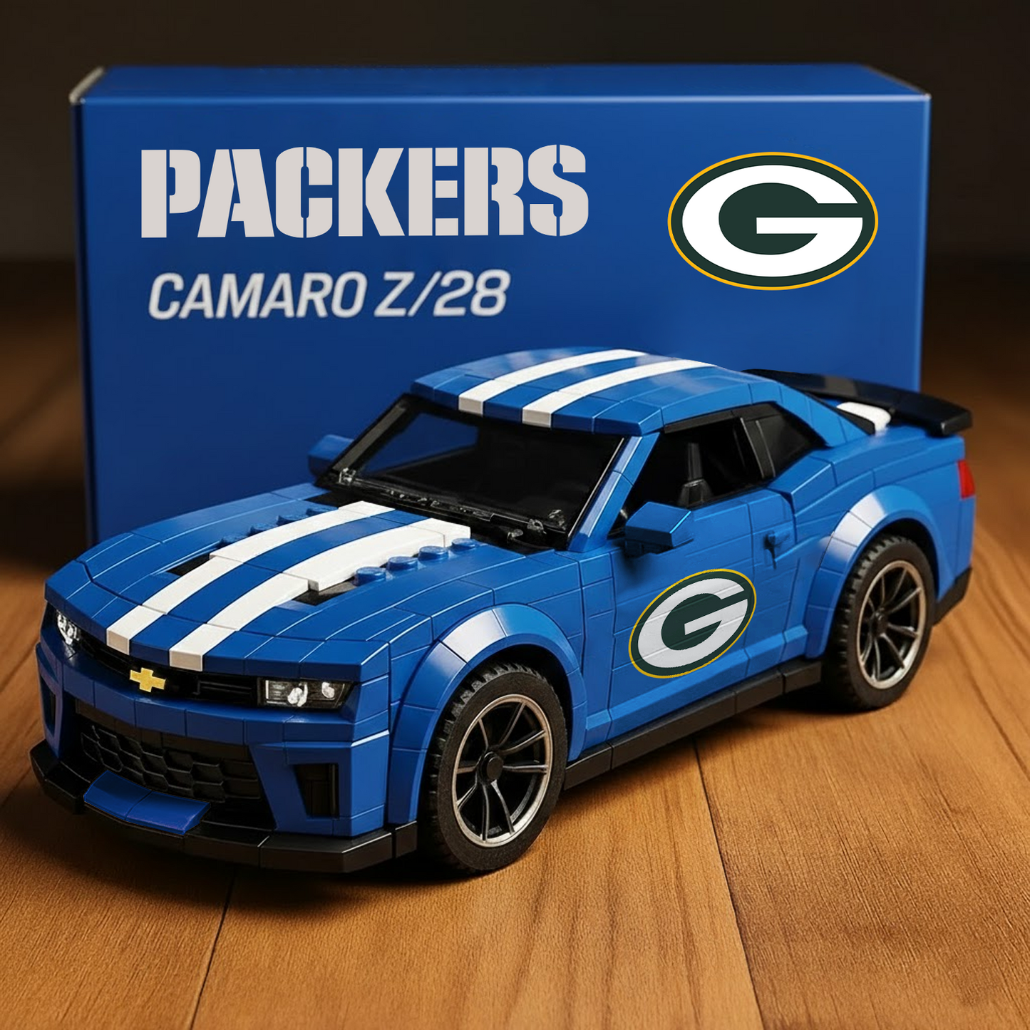 GB x NFL Football Team Camaro Z28 DATND TANTD