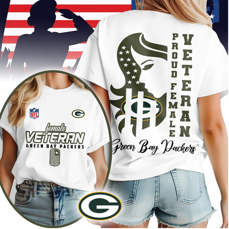 GBP Premium NFL Female Veteran 3D Shirt DDT HLPHUONG