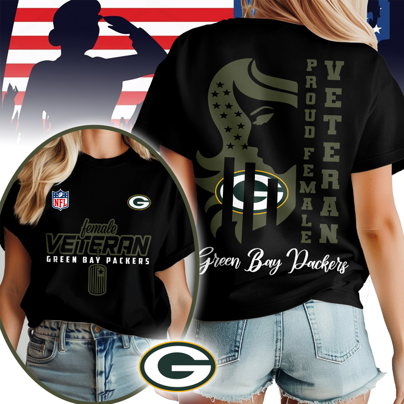 GBP Premium NFL Female Veteran 3D Shirt DDT HLPHUONG