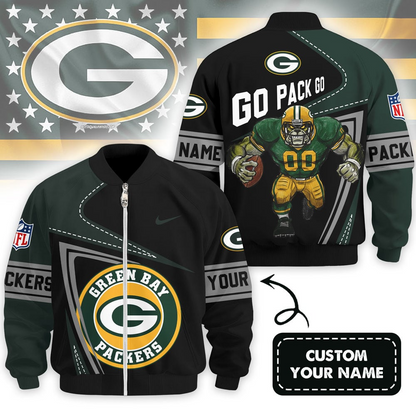 GBP Premium NFL Game Day 3D Bomber Jacket DDT NTL