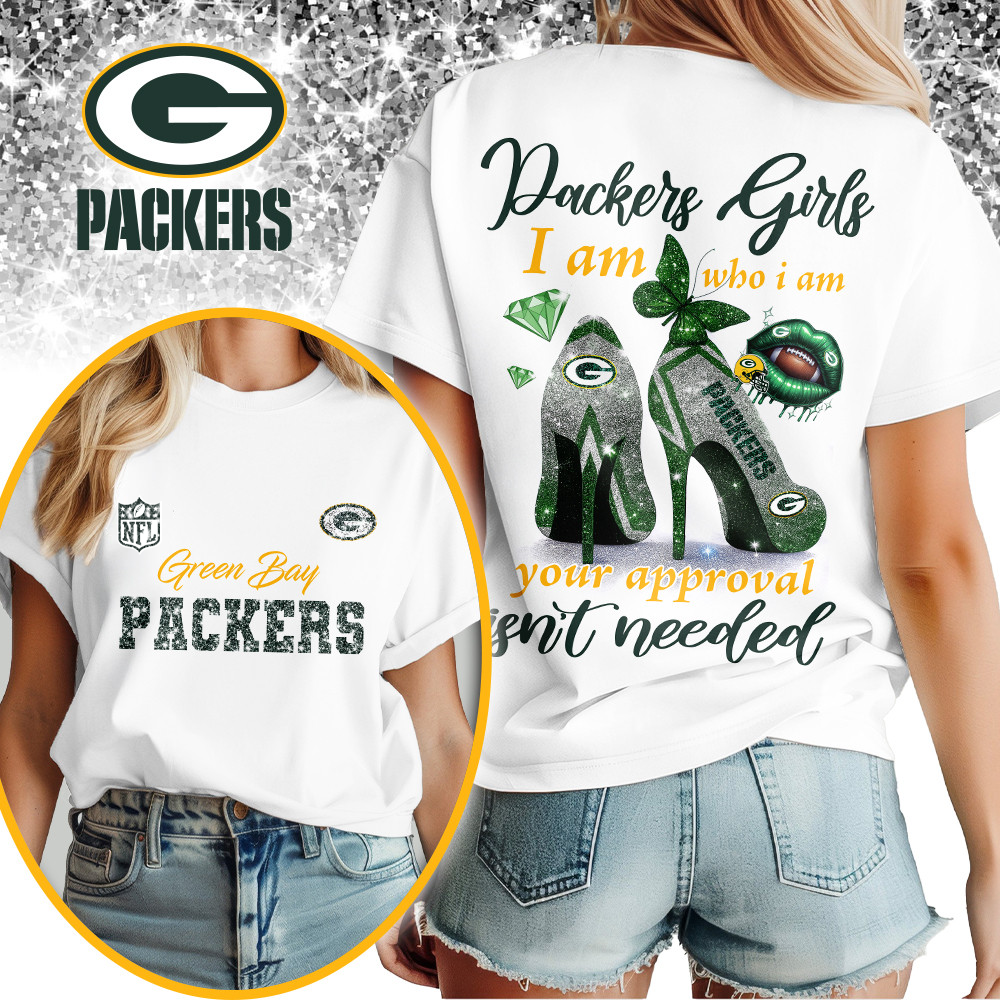GBP Premium NFL I Am Who I Am Glitter 3D Apparel DDT NTL