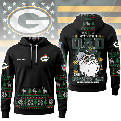 GBP Premium NFL Personalized Papa Claus Hoodie DDT CTND