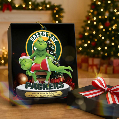GBP Premium NFL x Grinch Acrylic Ornament DDT NTL