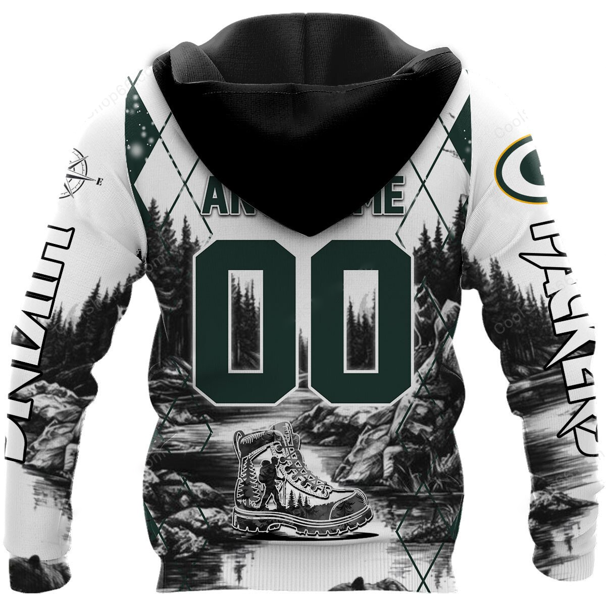 GBP x NFL Hiking 3D Hoodie DDT CTND