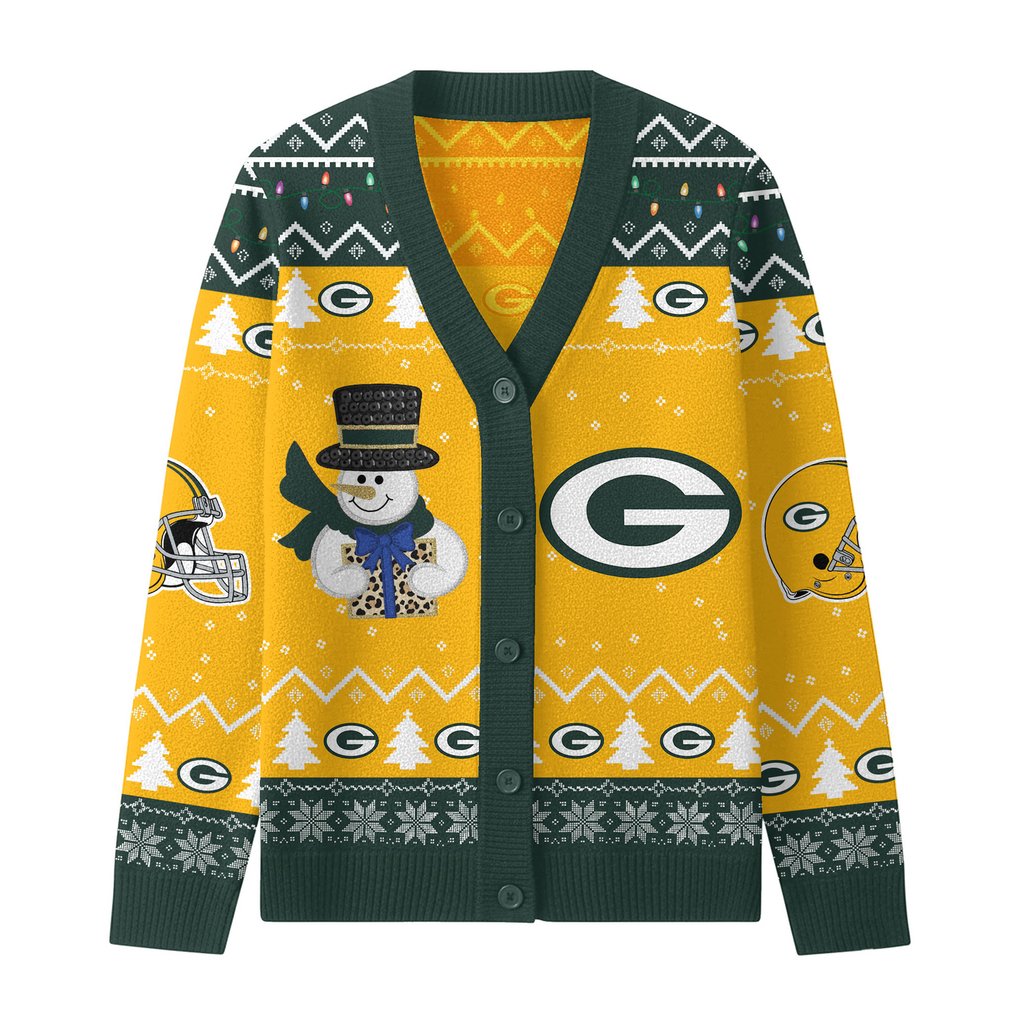 GBP x NFL Premium Knitted Cardigan Jacket DDT CTND