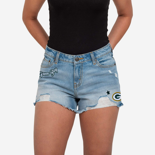 GBP Womens Team Logo Denim Shorts DDTTTV