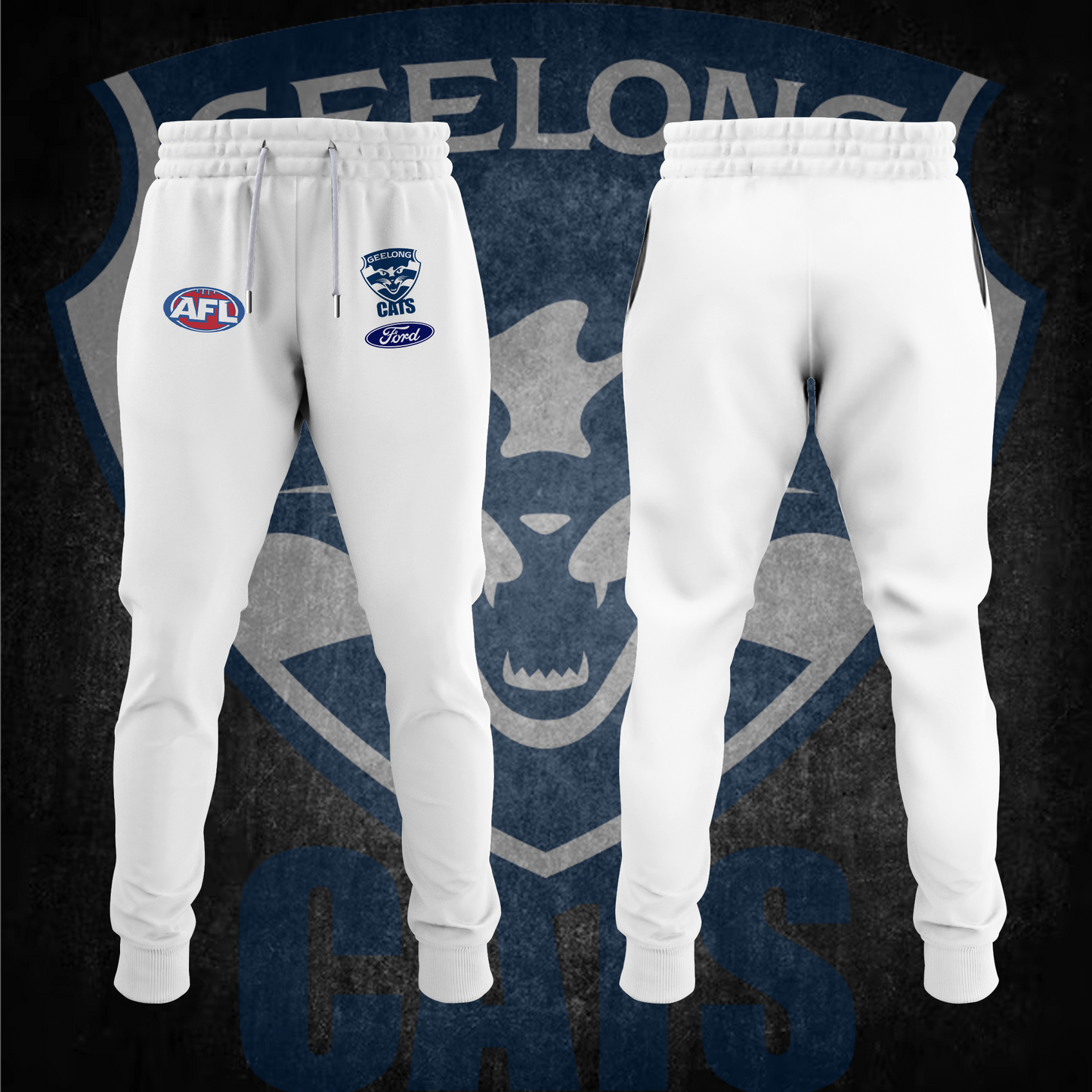 Geelong Cats AFL 2025 Zipper Hoodie TM NTA V3