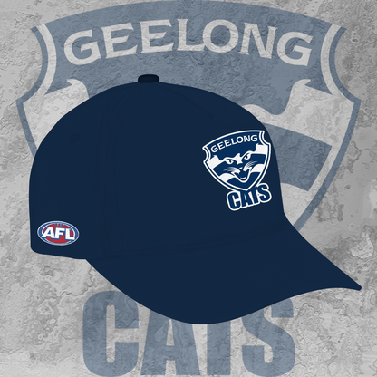 Geelong Cats 4 AFL 2025 Polo Shirt TM NTA V1