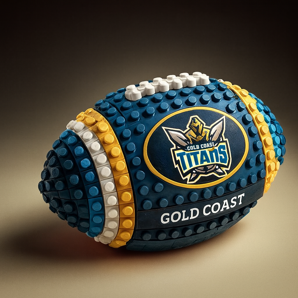 NRL Teams Building Block Rugby Set DDT CTND