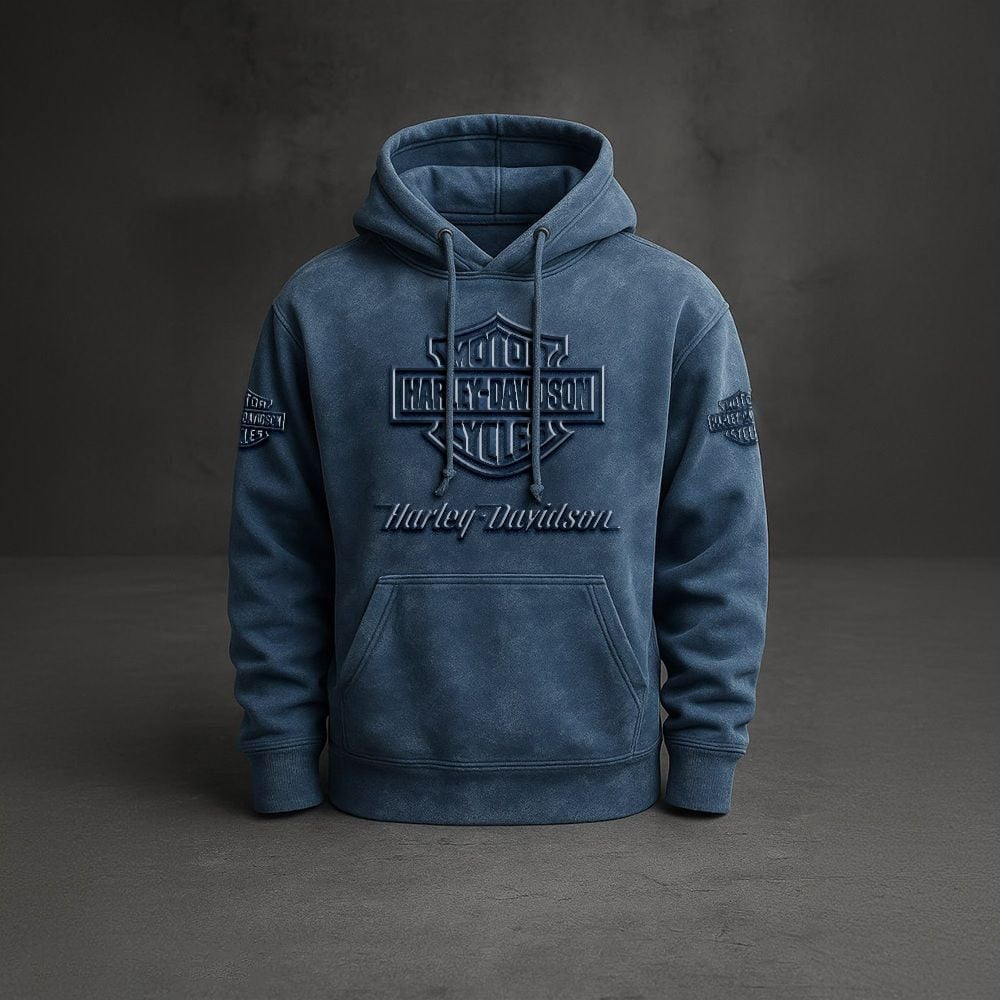 HD Embossed Retro Hoodie 2010 DatND DVT