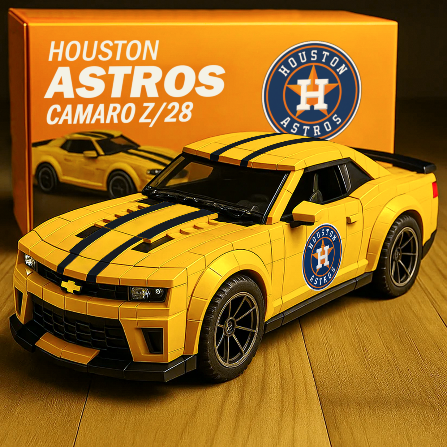 HOU x MLB Baseball Team Camaro Z28 1511 DatND DVT
