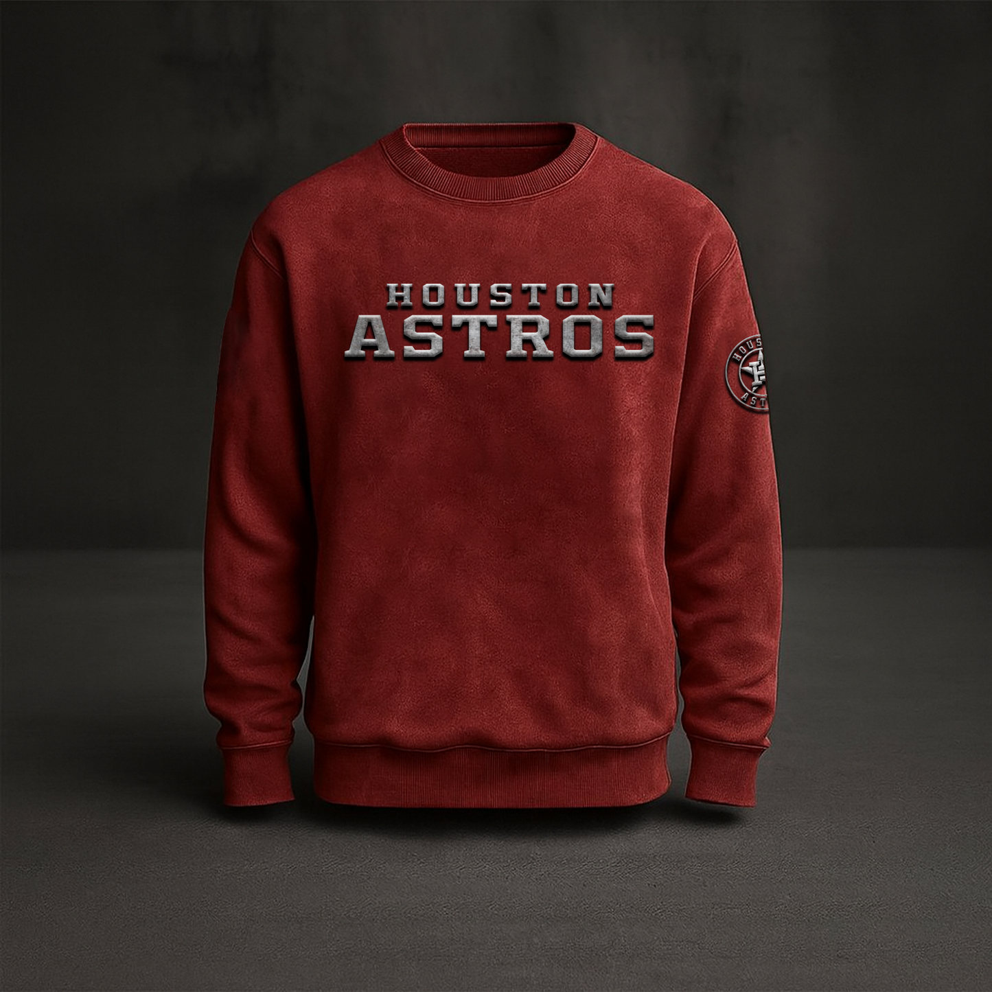 HOU x MLB Embossed Sweat Shirt DATND TANTD
