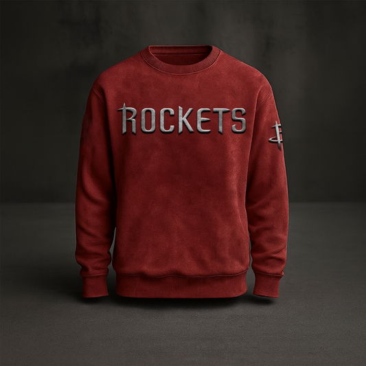 HOU x NBA Embossed Sweat Shirt DATND TANTD
