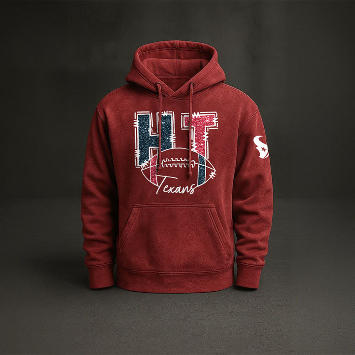 HOU x NFL Embossed Hoodie DatND THUONGNH