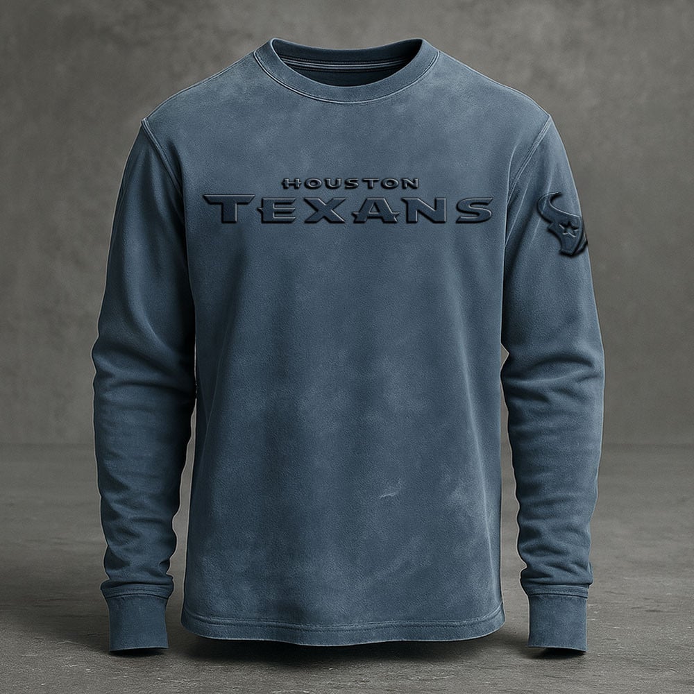 HOU x NFL Embossed SweatShirt DATND TANTD