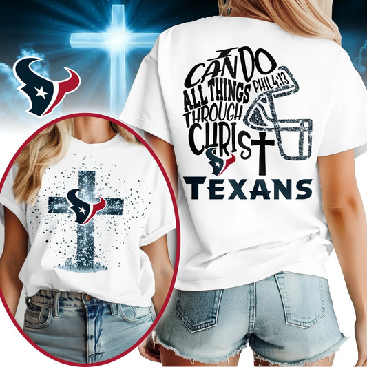 HT Premium NFL Christian Football 3D Shirt DDT CTND