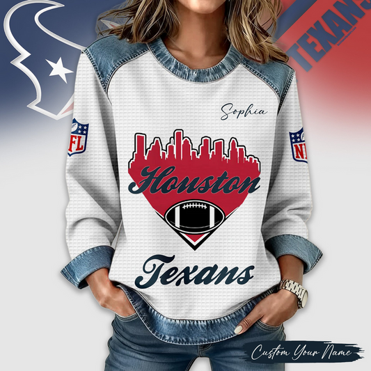 HT Premium NFL City Skyline Print Casual Sweatshirt DDT 081125 CTND