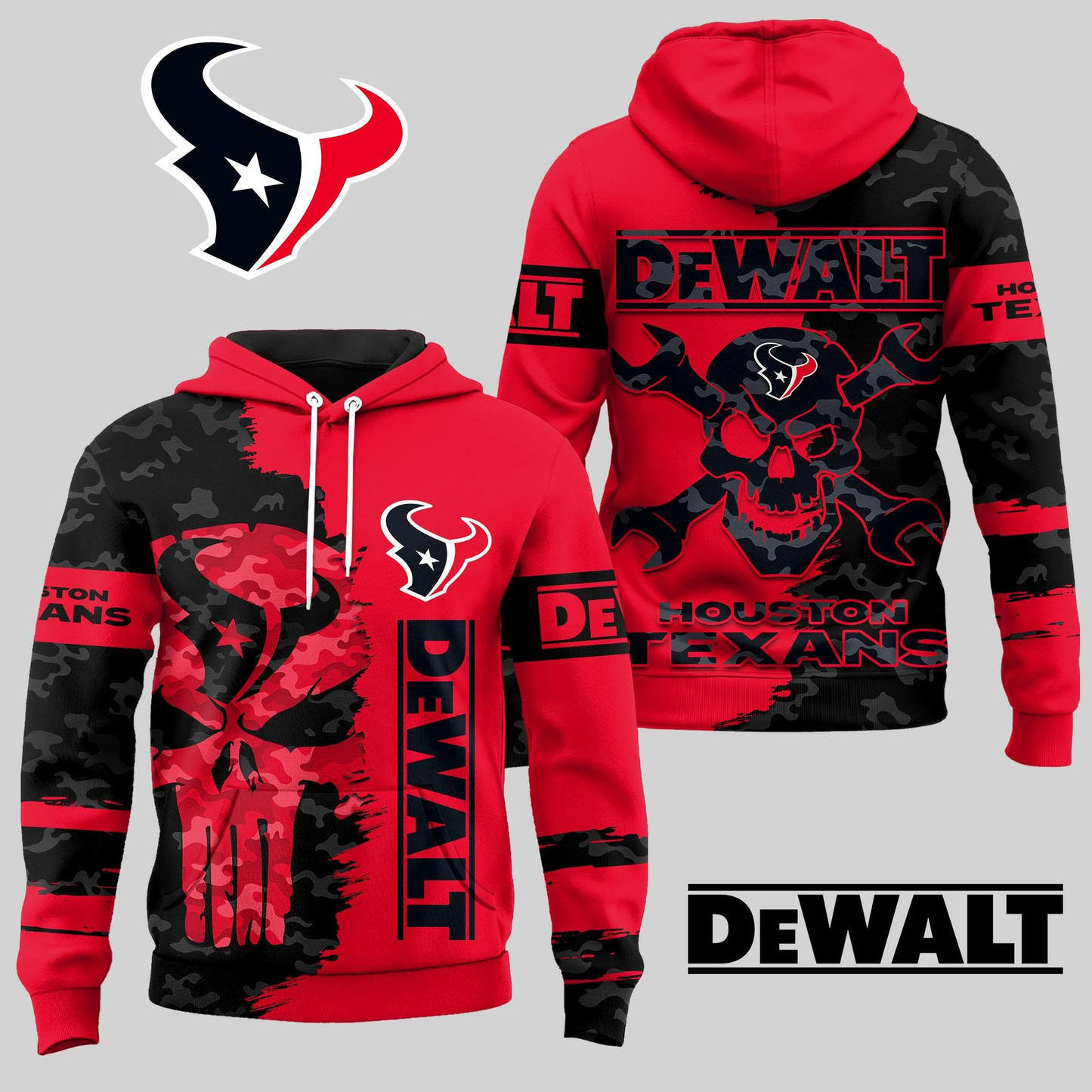 HT Premium NFL DeWalt Hoodie DDT NTL
